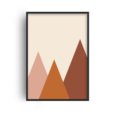 Autumn 'Rolly' Print - A3 (29.7x42cm) - White Frame