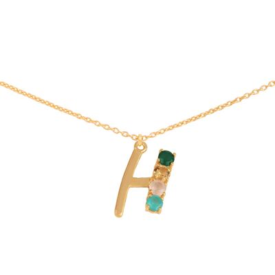 Initial H Pendant