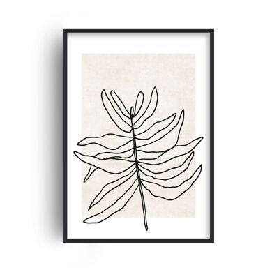 Autumn 'Wispa' Print - A4 (21x29.7cm) - Black Frame