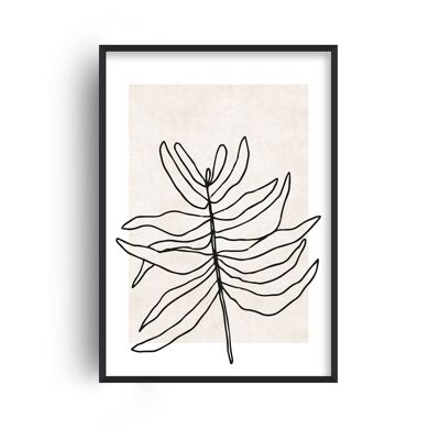 Autumn 'Wispa' Print - 20x28inchesx50x70cm - Black Frame