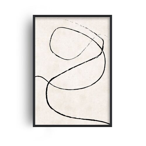 Autumn 'Wilma' Print - 30x40inches/75x100cm - Black Frame
