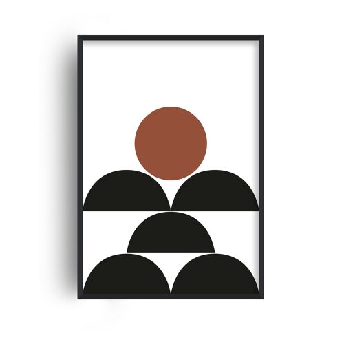 Autumn 'Jessica' Print - A2 (42x59.4cm) - Black Frame