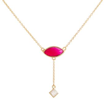 Collier Hydra Fuchsia 1