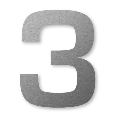 numero grande - 3 - 24 cm di altezza