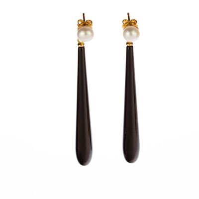 Agate Chandelier Drop Earrings