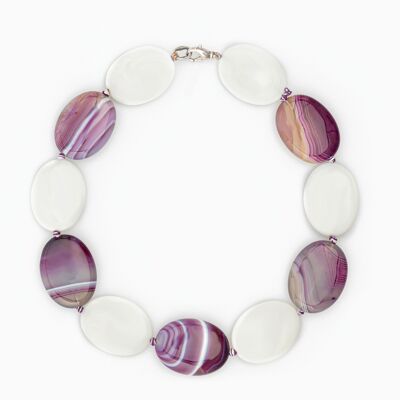 Agate Ovals Necklace