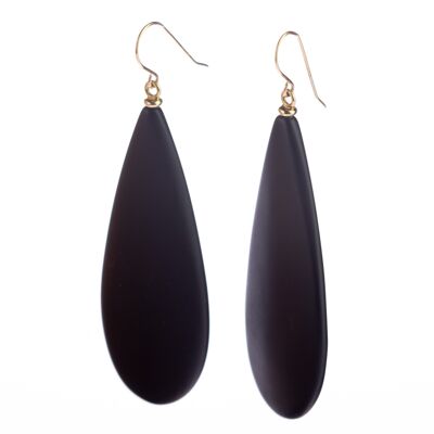 Black Tears Earrings