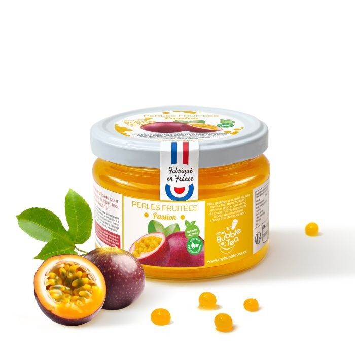 Kit Bubble Tea Perles de fruit - Passion