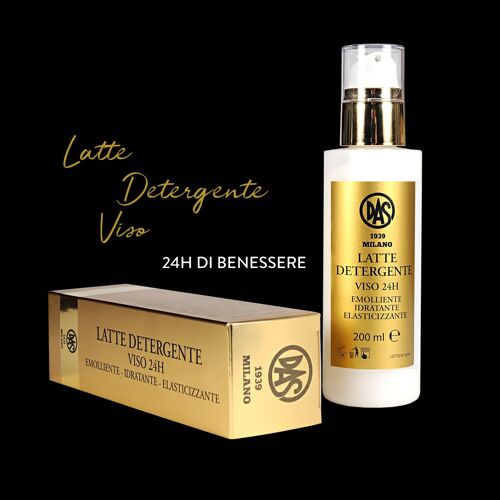 Latte detergente 24h Linea Oro