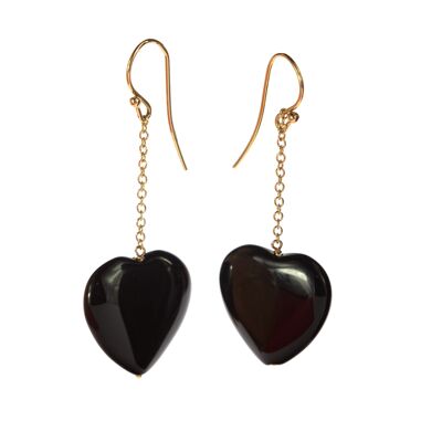 Dangle Heart Earrings