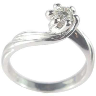 Diamond Solitaire Wedding Ring