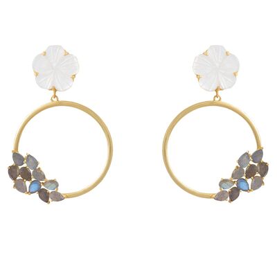 Daisy Gray Earrings