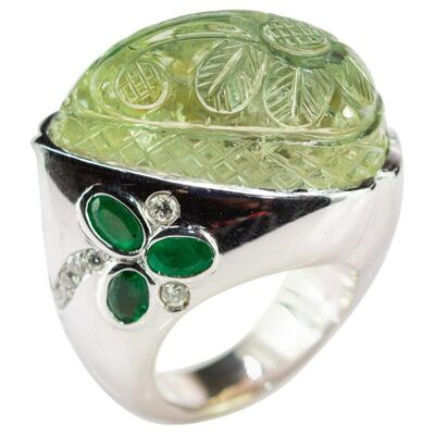 Emerald Seal Ring