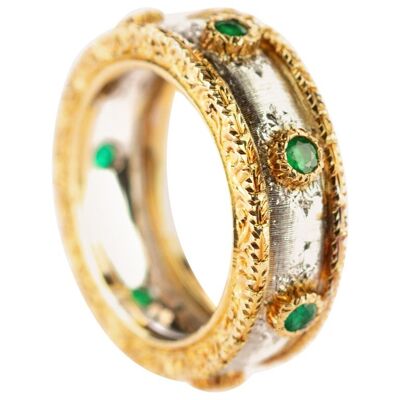 Emeralds Royal Ring