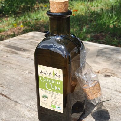 Huile d'olive extra vierge BIO (bouteille en verre 0.5L)