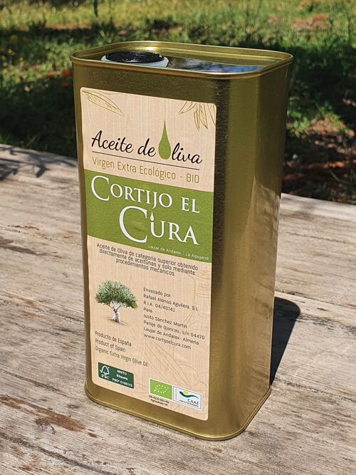 Aceite de oliva virgen extra BIO (lata 1L)
