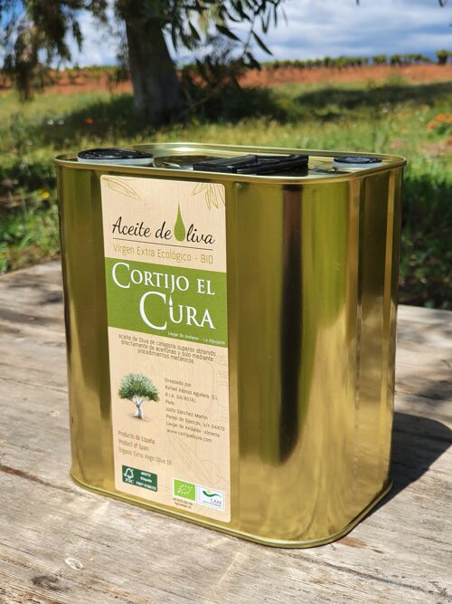 Aceite de oliva virgen extra BIO (lata 2.5L)