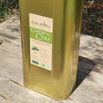 Huile d'olive extra vierge BIO (bidon de 5L)