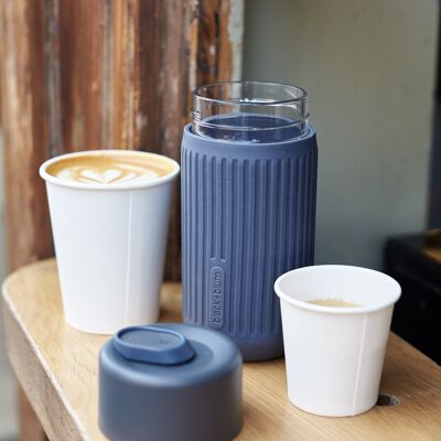 Travel Cup/Mug Glass Slate 340ml