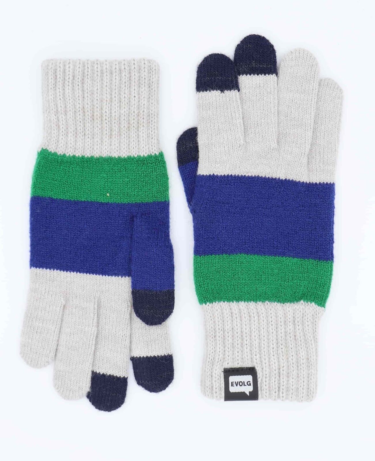 Guantes de malla para pantalla táctil gris Axis