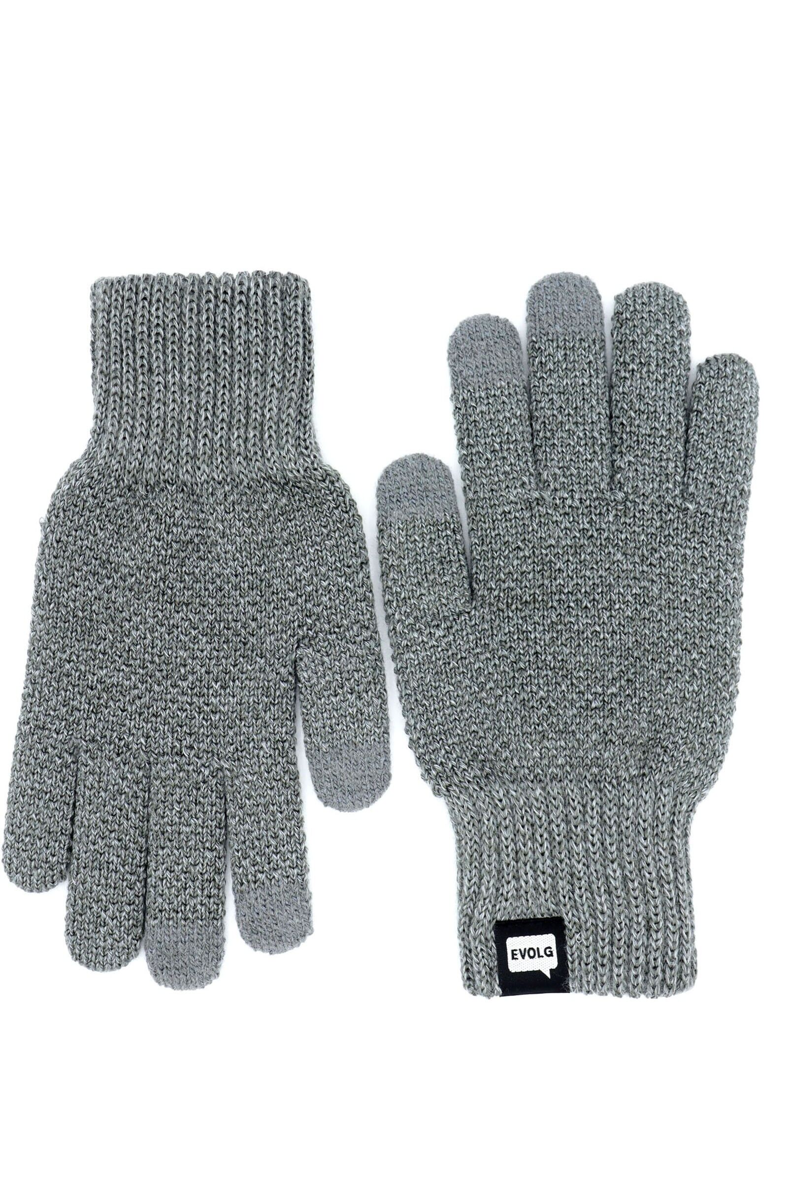 Evo Grey Touchscreen-Handschuhe