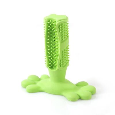 Paws & Son ™ DoggoBrush - Cepillo de dientes para perros - Verde - M