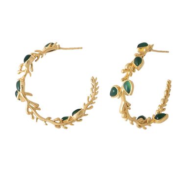 Green Lika earrings