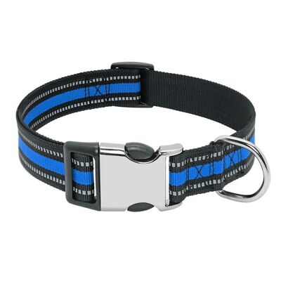 Paws & Son ™ Active - collier pour chien - M - Bleu