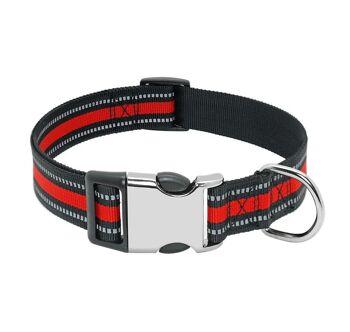 Paws & Son ™ Active - collier pour chien - L - Rouge 1