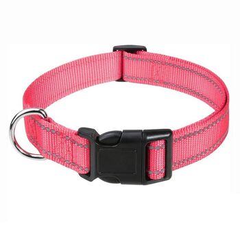 Paws & Son ™ Basic - Collier pour animaux - XS - Rose 1