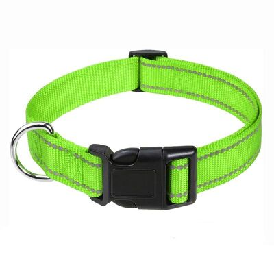 Paws & Son ™ Basic - Collier pour animaux de compagnie - S - Citron vert