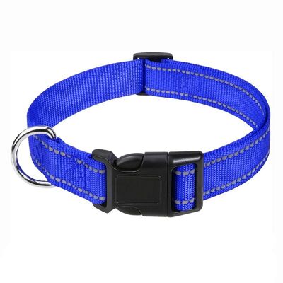 Paws & Son ™ Basic - Hundehalsband - M - Blau