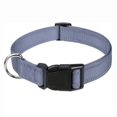 Paws & Son ™ Basic - Hundehalsband - L - Grau