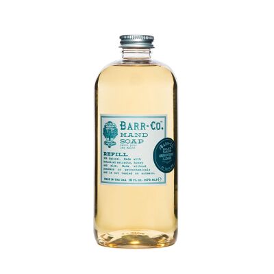Ricarica di sapone per le mani Barr-Co 16oz Lime spagnolo
