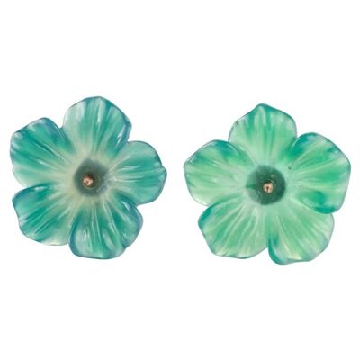 Globe Flower Earrings