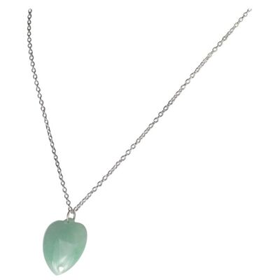 Jade Heart Chain Necklace