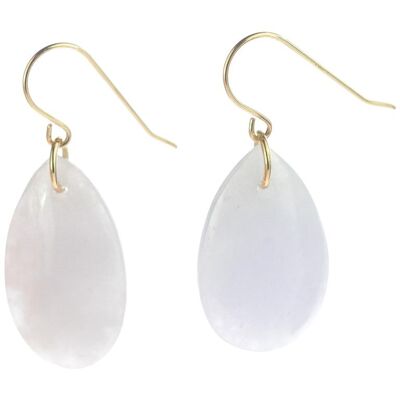 Lavender Jade Earrings