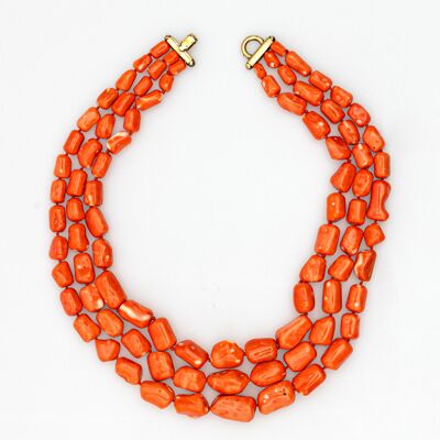Natural Coral Stones Necklace