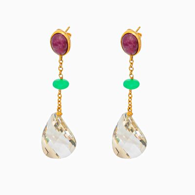 Natural Drop Earrings