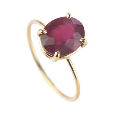 Oval Ruby Ring I