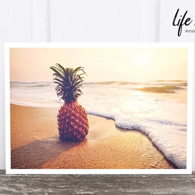 La cartolina fotografica di Life in Pic: Ananas