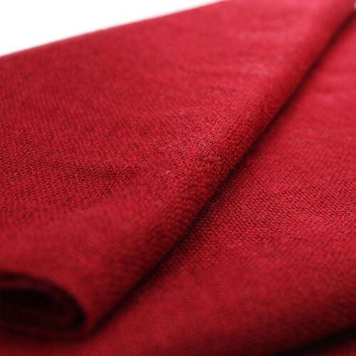 Cherry Red Cashmere Scarf