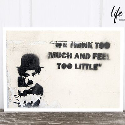 Life in Pic's Foto-Postkarte: Feel too little