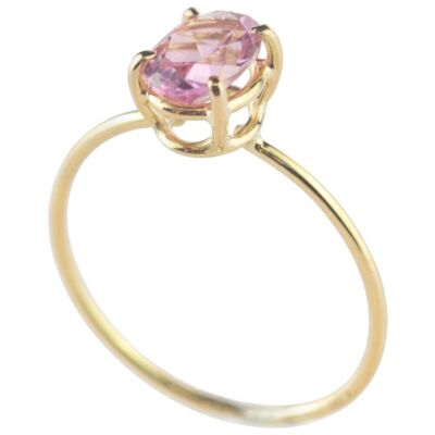 Pink Sapphire Ring