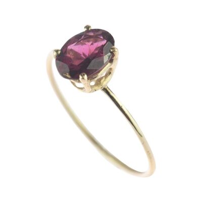 Purple Rhodolite Ring