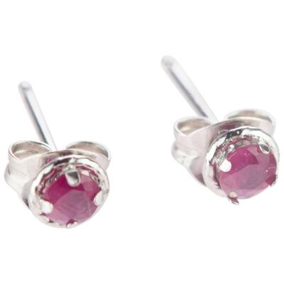 Ruby Cocktail Earrings