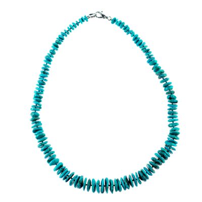 Turquoise Washers Necklace