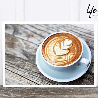 La cartolina fotografica di Life in Pic: Coffee leave