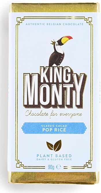 Barre de riz King Monty Pop 12x 90g