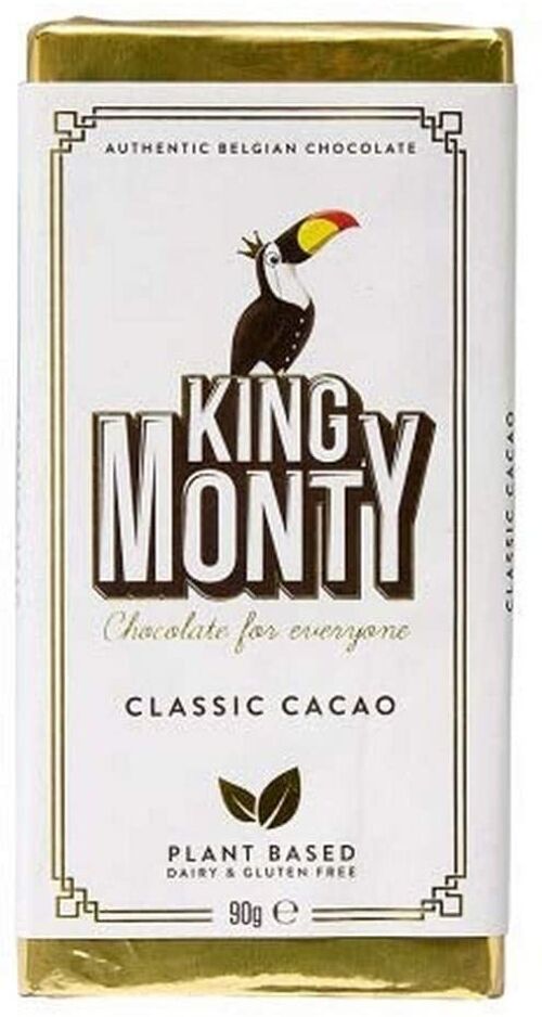King Monty Classic Cacao Bar 12x 90g